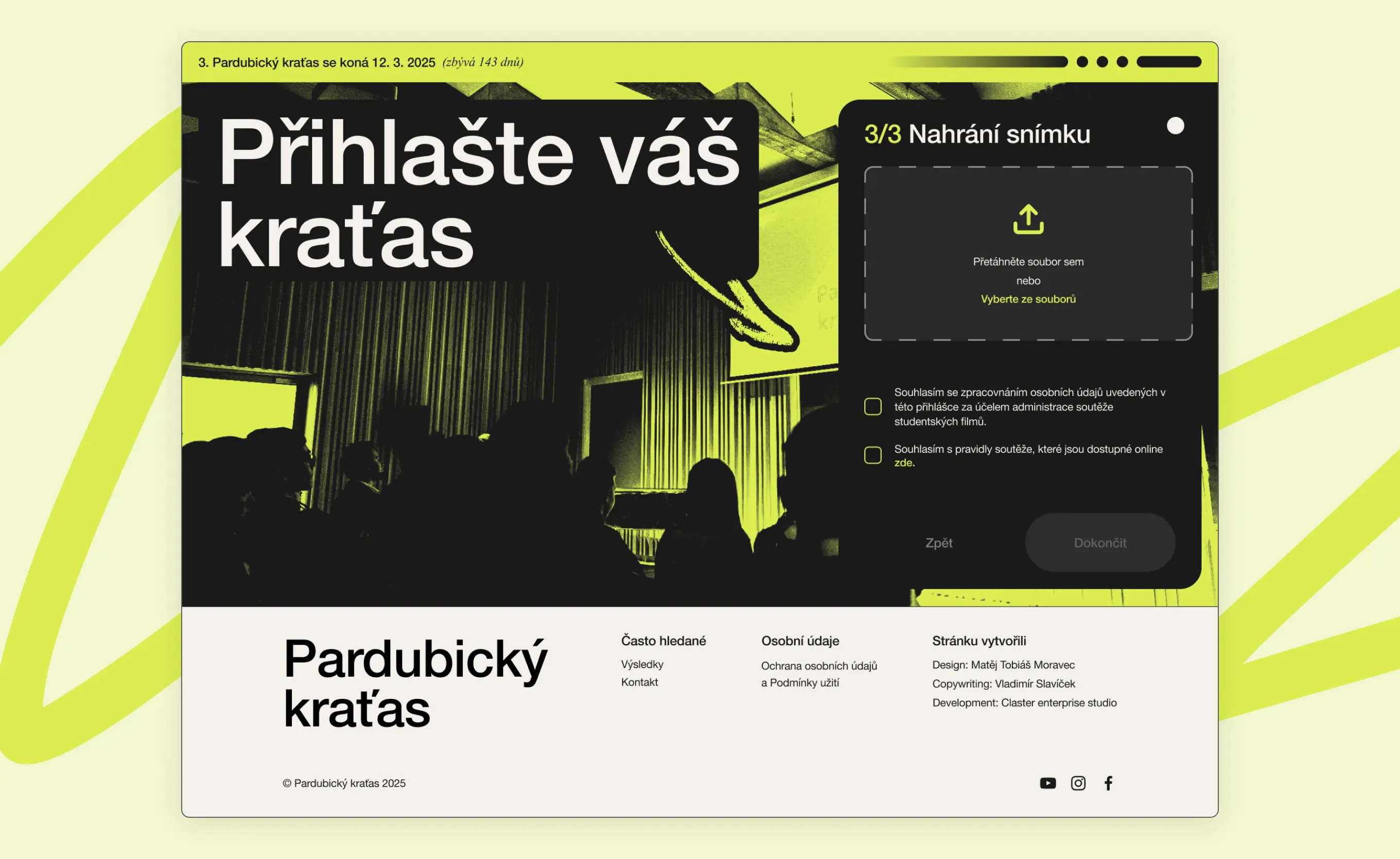 pardubicky-kratas design webové stránky 