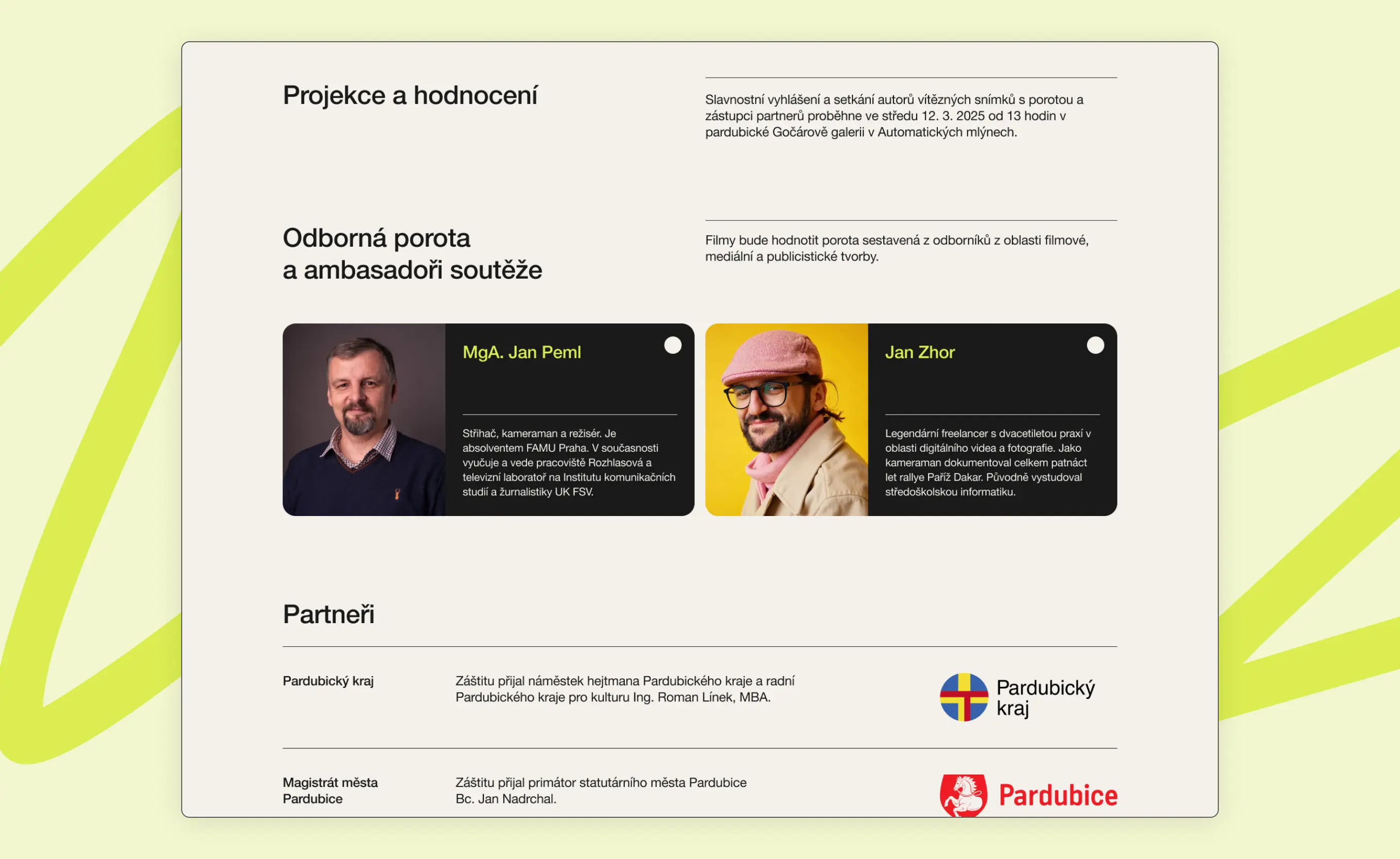 pardubicky-kratas design webové stránky 